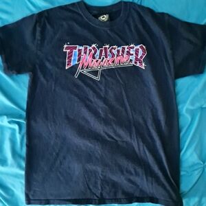 Thrasher Miami Vice Style T shirt